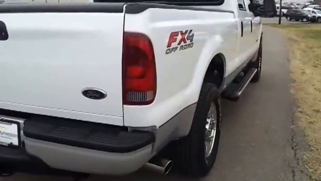 SOLD.2007 FORD F-250 CREWCAB 4X4 XLT 6.0 DIESEL 1 OWNER FX4 156"WB FORD OF MURFREESBORO 888-439-126 смотреть онлайн