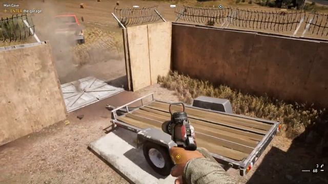 Man Cave | Prepper Stash Location & Solution | Sunrise Threshing Secret Bunker Entrance | Far Cry 5 смотреть онлайн