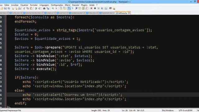 SISTEMA DE NOTIFICAÇÕES EM PHP 02 - Notificações de Usuários смотреть онлайн