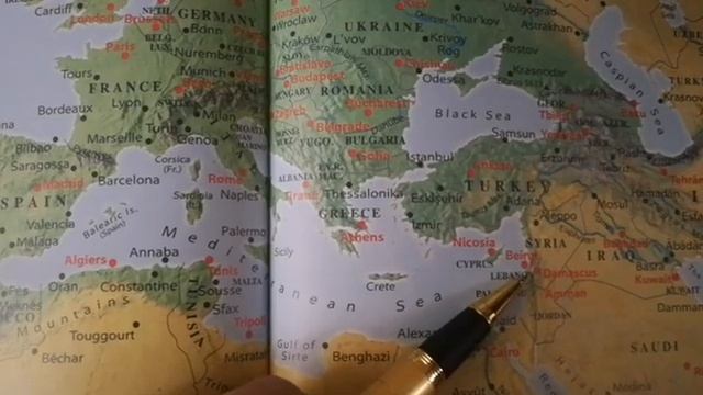 Ливан на карте мира! смотреть онлайн