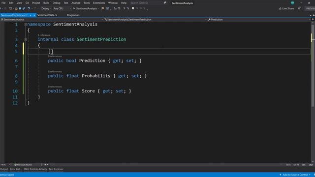 Build a Sentiment Analysis Model in ML.NET смотреть онлайн