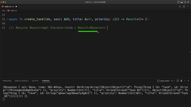 SurrealDB - Rust Embedded Database - Quick Tutorial смотреть онлайн