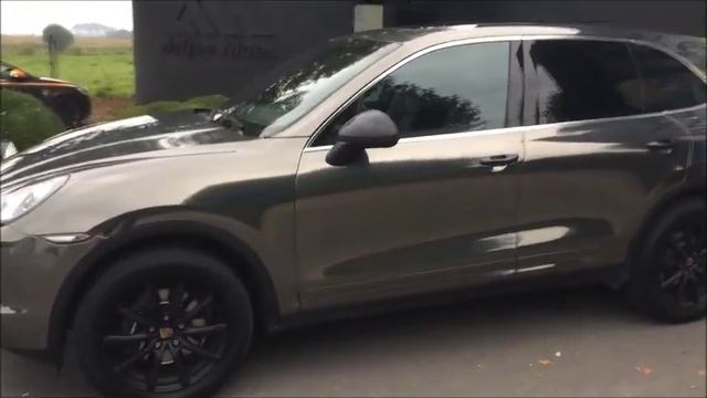 CWS Porsche Cayenne Black Chrome смотреть онлайн