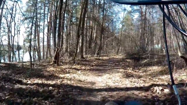 Велопоездка Москва - исток Москвы реки. Часть 2.3. (Ильинское шоссе-Ильинское)(25-30 км) смотреть онлайн