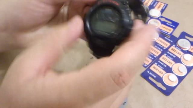 G-Shock – меняем батарейку дома смотреть онлайн