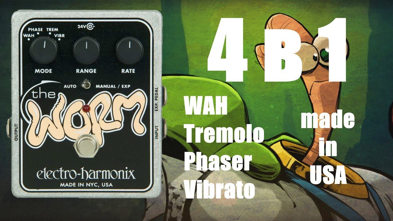 4 в 1 от EHx Worm Эффектный комбайн! смотреть онлайн