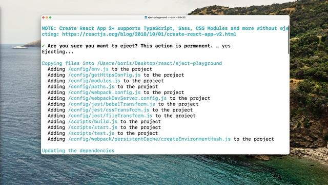 React Masterclass #35 - BONUS: Eject to See webpack.config.js File смотреть онлайн