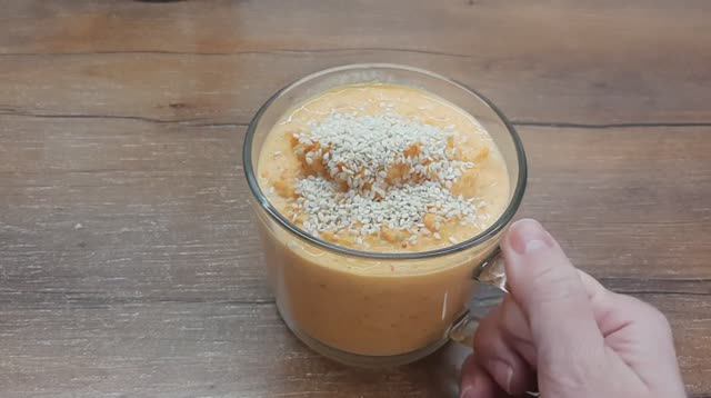 Овощной смузи за минуту! Рецепт перекуса! Все смешал и готово! смотреть онлайн