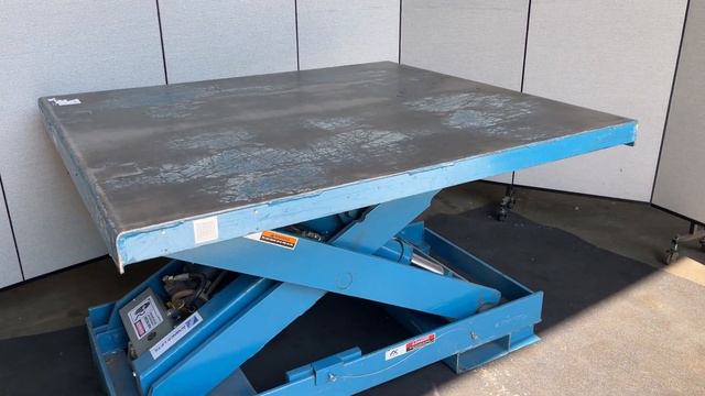 48" X 48" ADVANCE PRODUCTIONS TOOLS ELECTRIC LIFT TABLE: STOCK #76710 смотреть онлайн