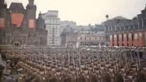 Немецкий Егерский марш на параде победы в Москве 24 июня 1945 года, Jaeger march on victory parade