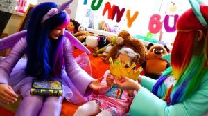 МАЙ ЛИТЛ ПОНИ Сумеречная Искорка и Радуга Дэш Спасение пони из  My Little Pony