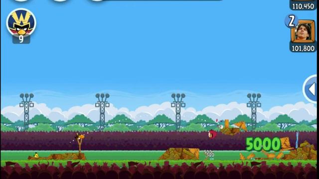 Турнир Angry Birds Friends Tournament Неделя 80 (25 нояб. 2013) Уровень 2 - Прохождение на 3 Звезды смотреть онлайн