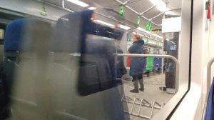 Поездка на ЭС2Г «Ласточка» №079 по МЦК от станции «Кутузовская» до станции «Верхние Котлы».