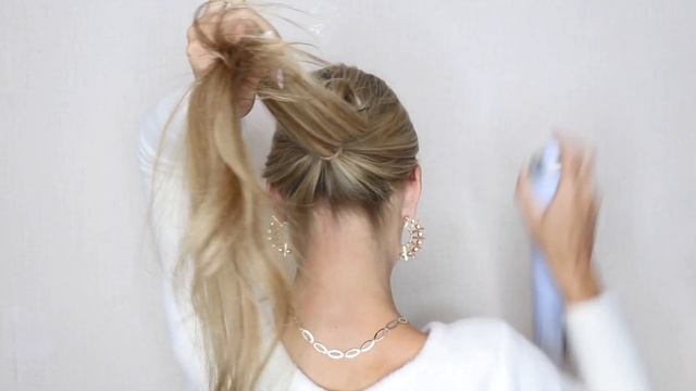 ОБЪЕМНЫЙ НИЗКИЙ ПУЧОК БЕЗ ВАЛИКА - ДЕЛАЕТСЯ ОЧЕНЬ ПРОСТО! |EASY VOLUMINOUS UPDO FOR LONG/MEDIUM HAI смотреть онлайн