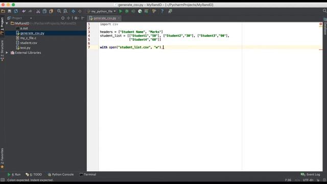 How to create CSV file using python3.6 смотреть онлайн