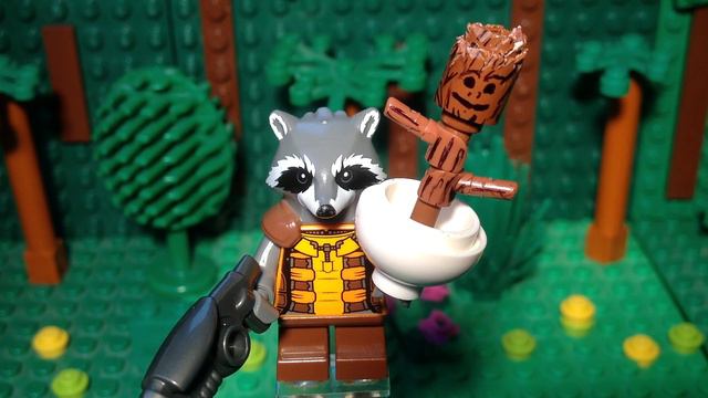 Lego MARVEL: Baby Groot- Custom Minifigure смотреть онлайн
