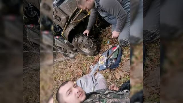 ШТУРМУЕМ ГРЯЗЬ НА КВАДРОЦИКЛЕ yamaha bruteforce 750 смотреть онлайн