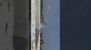 Выравнивание фундамента подрезкой.