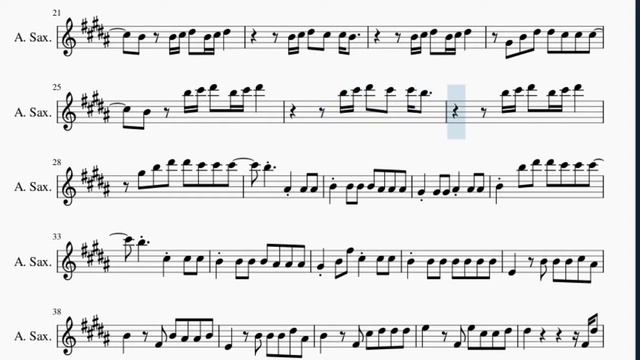 Alto Sax Sheet Music: How to play Something Just Like This by The Chainsmokers ft Coldplay смотреть онлайн