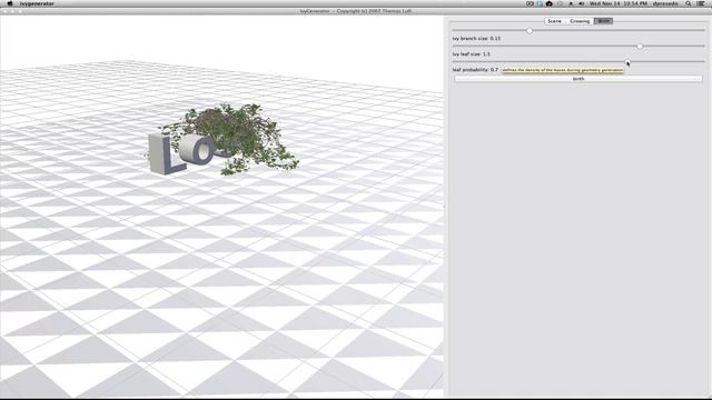 Photoshop CS6 - 3D - Ivy Generator смотреть онлайн