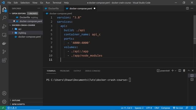 Docker Crash Course #12 - Dockerizing a React App смотреть онлайн