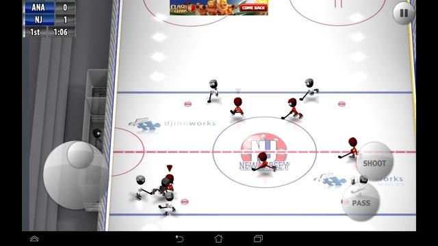 Stickman Ice Hockey игра на Андроид и iOS смотреть онлайн