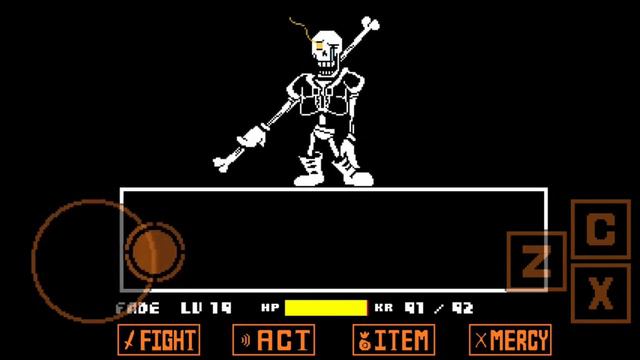 Undertale - DISBELIEF PAPYRUS (Android - Demo)