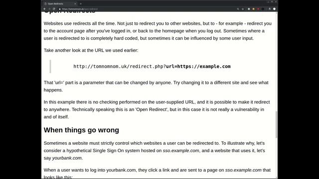 Tech Academy - What Is An Open Redirect? смотреть онлайн