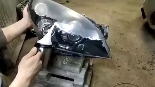 Химическая полировка фар смотреть онлайн