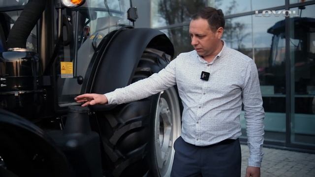 Обзор на трактор LOVOL 804TH смотреть онлайн