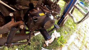 Мопед Альфа RX11 ТО на 850км сколь залить масла.