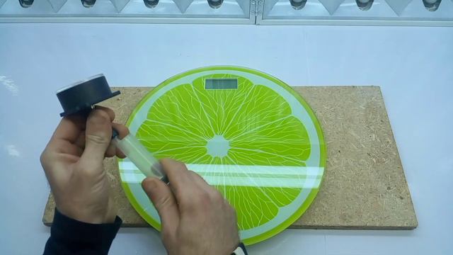 Давление. Взвешиваем 4 Bar.  Шприц.