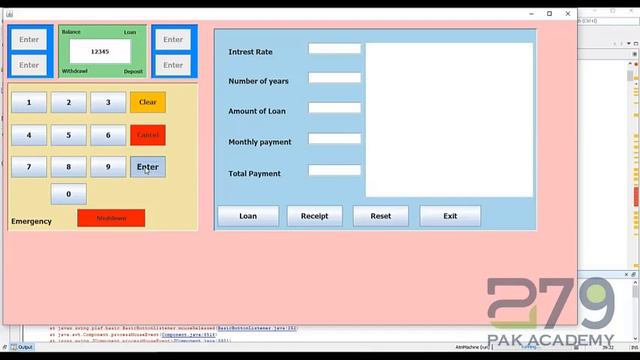 File handling in java | ATM Machine with Source Code смотреть онлайн