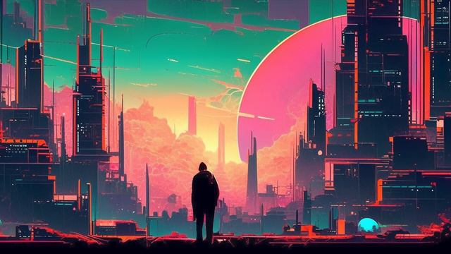 P L A N E T - 80s Synth Lofi - Synthpop - Cyberpunk Electro Arcade Mix смотреть онлайн