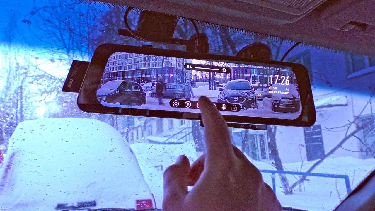 ЗЕРКАЛО РЕАЛЬНОГО ВРЕМЕНИ 9,35" С ВИДЕОРЕГИСТРАТОРОМ JADO D230 С ALIEXPRESS смотреть онлайн