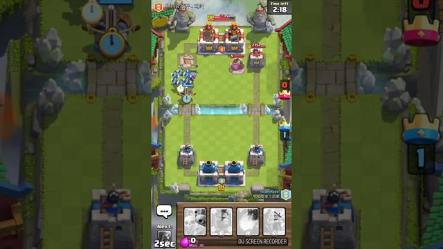 Clash royale 2vs2 battle best deck for arena 7 and plz subscribe смотреть онлайн