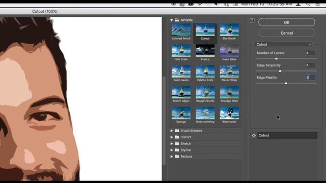 Simple CARTOON effects (photoshop) смотреть онлайн