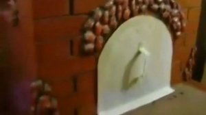 Мини Русская печь с подтопком,из рядового кирпича.