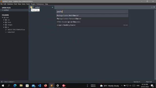 sublime text how to install extensions смотреть онлайн