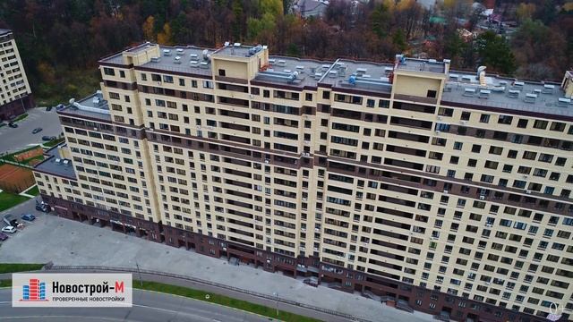 ЖК «Битцевские холмы» от застройщика «Даверна» (аэросъемка: октябрь 2017 г.) смотреть онлайн