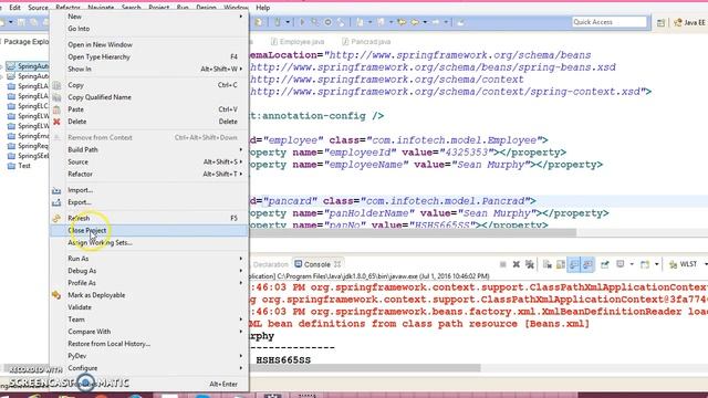 51.@Autowired annotation before constructor in spring смотреть онлайн