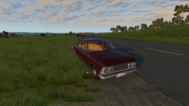 🚗 BeamNG -- предварительное обследование железнодорожной станции Maseukowice, трамвай и Москвич