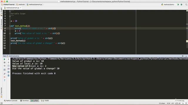 Understanding Variable Scope - Learn Python 3 Lesson 37 смотреть онлайн