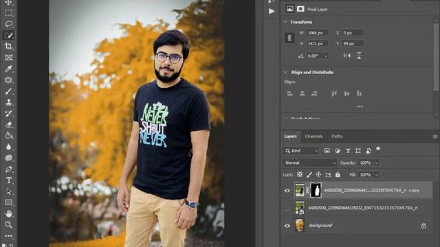 CHANGE BACKGROUND in Photoshop 2020 - Background Change Easy Technique ( Photoshop Tutorial ) смотреть онлайн