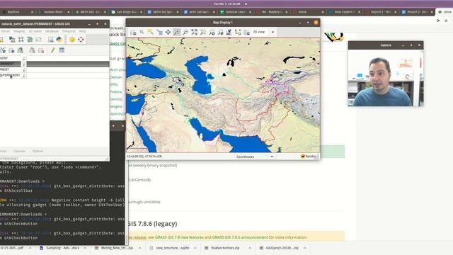 Introduction to GRASS GIS version 8 - Basics and getting started. смотреть онлайн