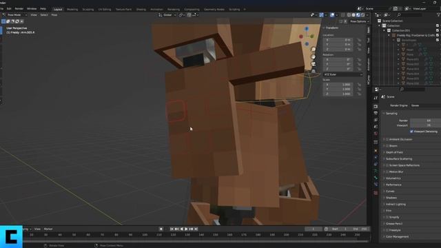 Fnaf 1 Rigs! | Free Minecraft Fnaf Blender Rigs! смотреть онлайн