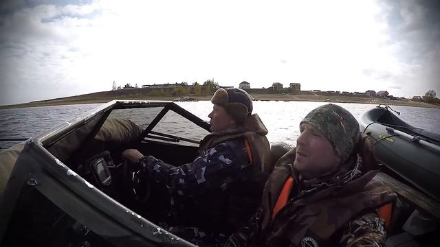 Охота в Астрахани Осень 2016, 1 выезд, GoPro Hero 4 смотреть онлайн