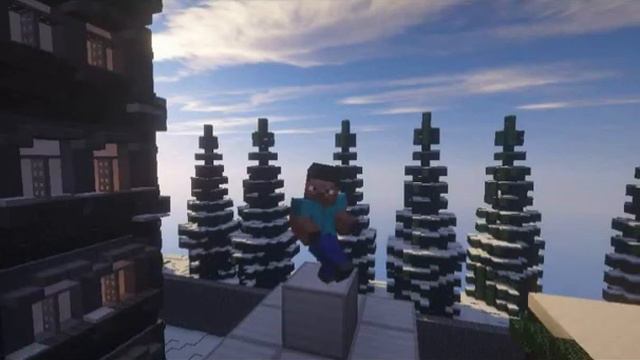 За 105 двор, майнкрафт клип смотреть онлайн