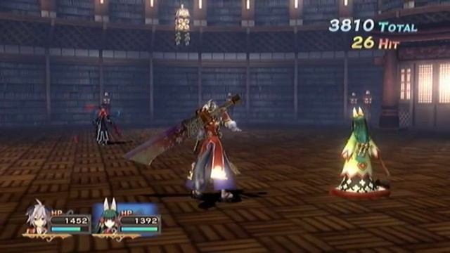 Trinity Universe (PS3) - First boss battle смотреть онлайн