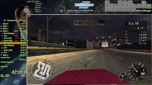 🔴LIVE NFS Underground 2: Fasterground Any% runs смотреть онлайн
